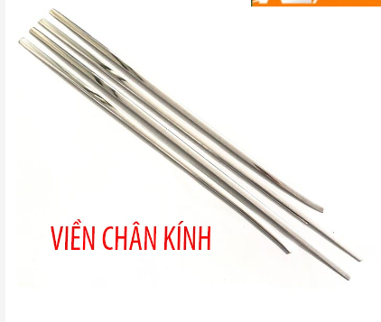 Nẹp viền cong, chân kính Hyundai Accent 2018-2022