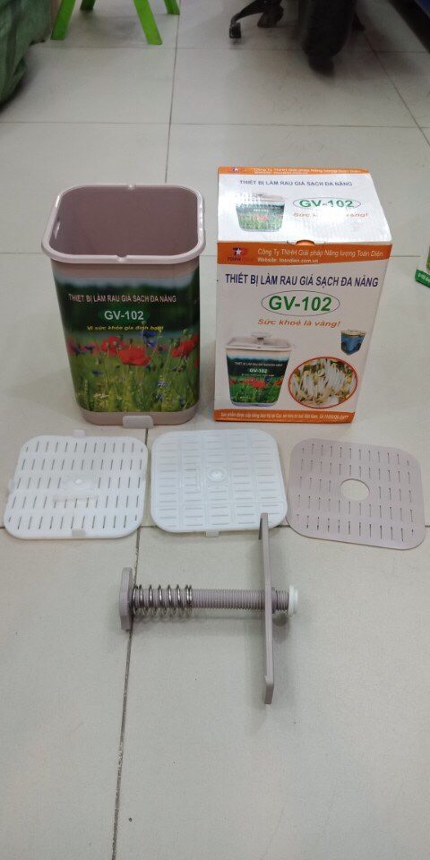 [Tặng kèm đỗ] Máy làm giá đỗ GV102 bán tự động