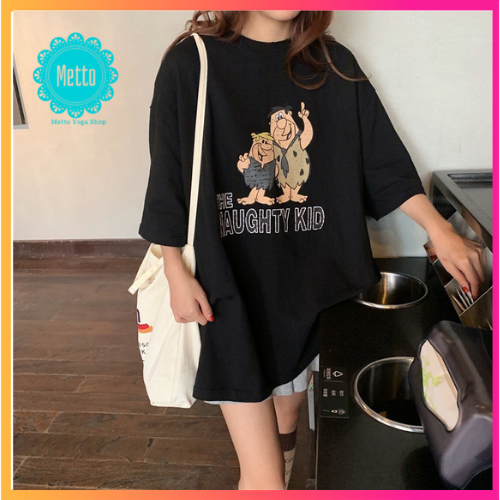 Áo thun cotton, áo thun unisex tay lỡ