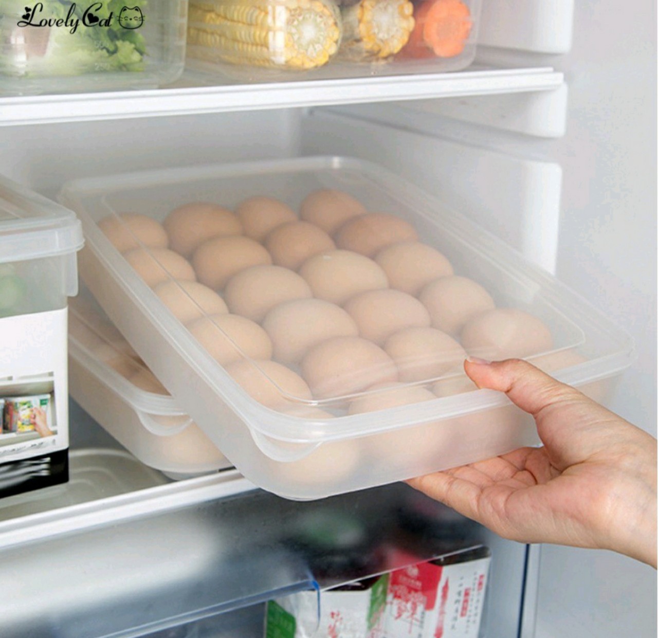 khay đựng trứng 24 quả việt nhật# tiện dụng