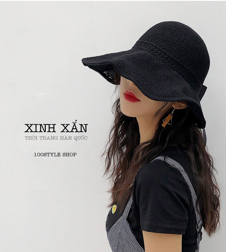 100style open toe beach hat-100style