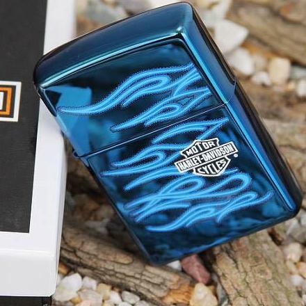 Zippo 20711 - Zippo Harley Davidson Ghost Sapphire