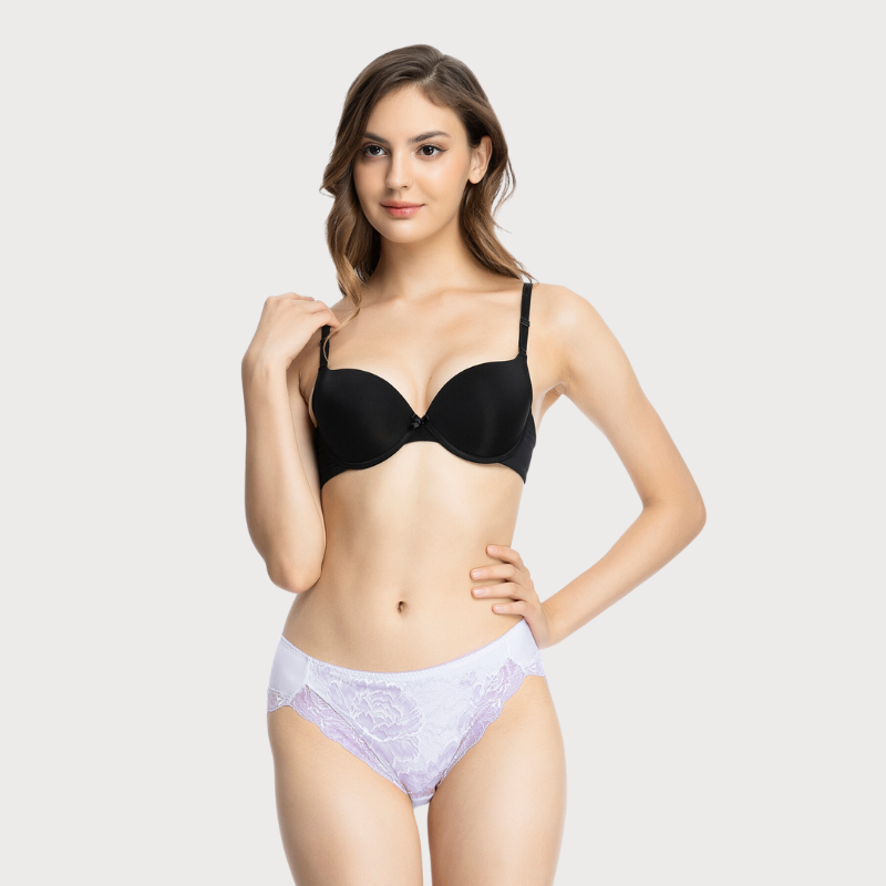 Quần lót nữ Vera Nylon phối ren - V0537