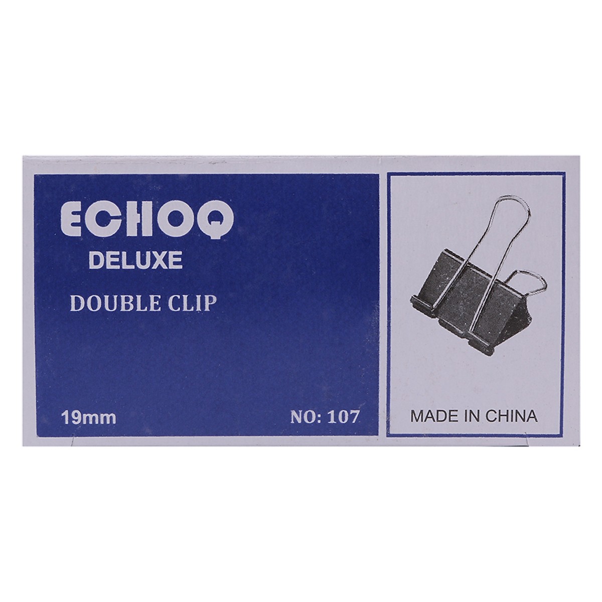 Bộ 2 Hộp Kẹp Bướm ECHO Double Clip 19mm