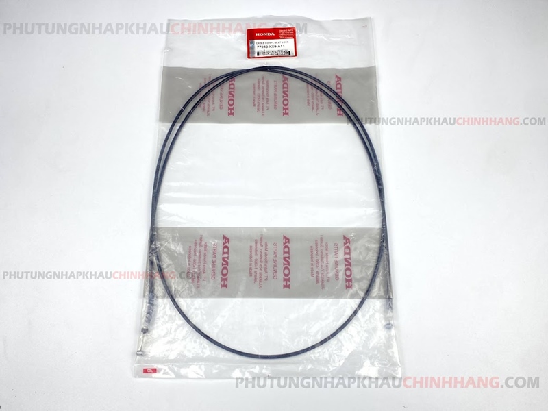 Dây kéo khóa yên vario, click 125 150 nhập honda indo 77240k59a11