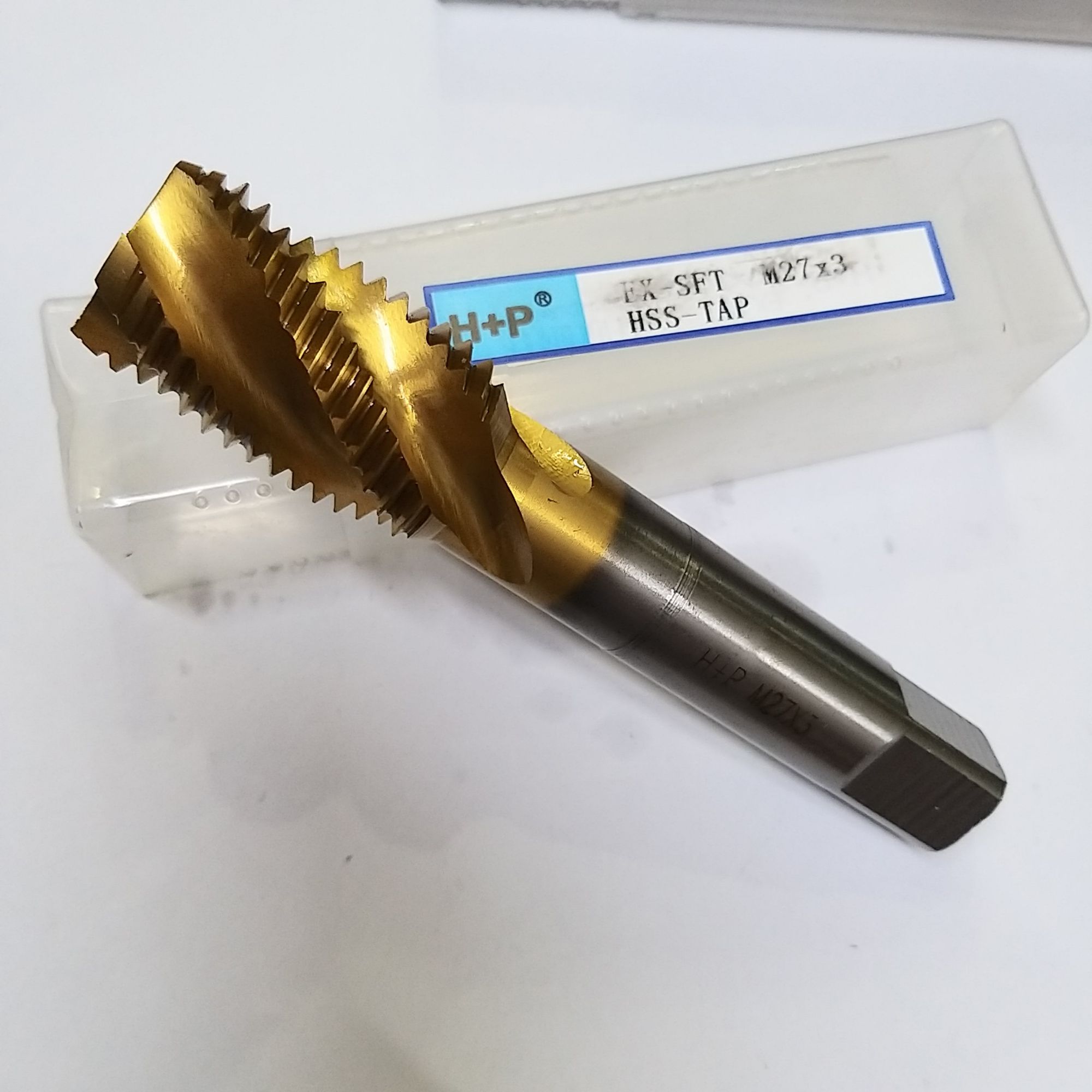 [HCM]Mũi Taro H+P Vàng Xoắn M27 x 3 (Vàng)