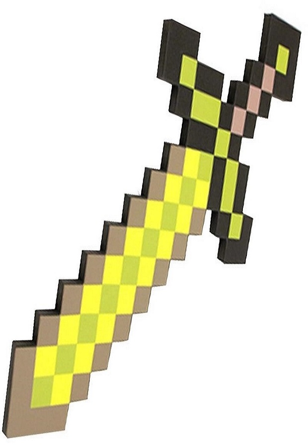 Kiếm Minecraft Màu Vàng