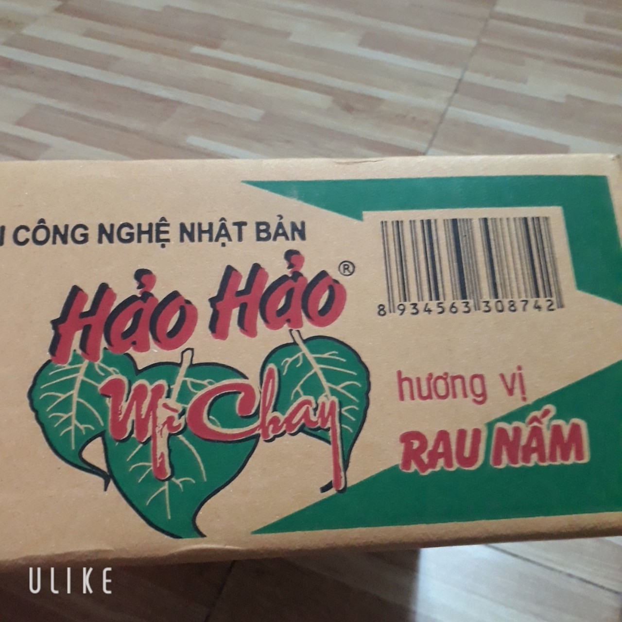 Thùng mì hảo hảo chay 30 gói