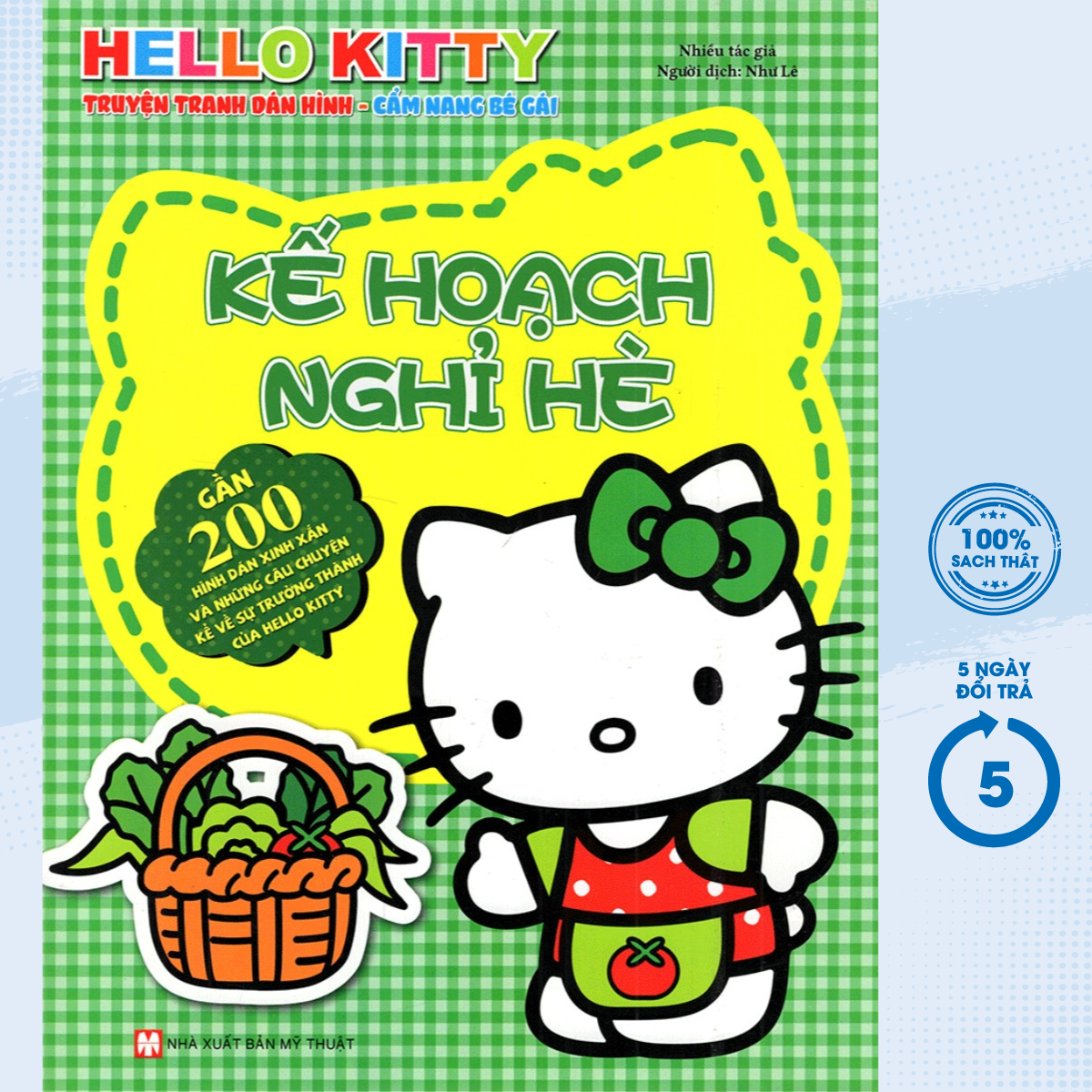 Sách - hello kitty - kế hoạch nghỉ hè - tv - newshop
