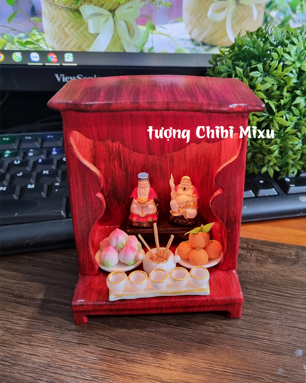 Mô hình bàn thờ mini ( nhiều mẫu)