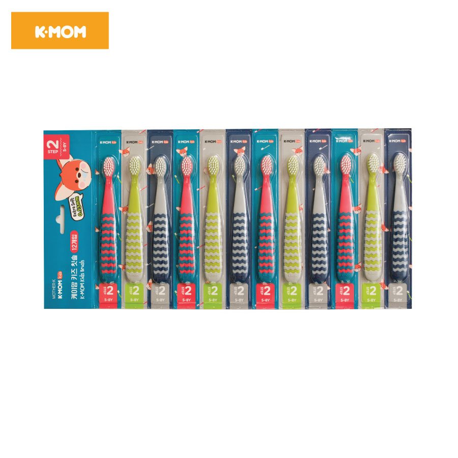 Bàn chải đánh răng trẻ em K-Mom (12-36m)