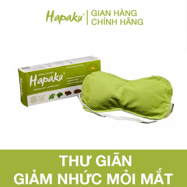 Túi Chườm Mắt Thảo Dược, Túi Chườm Nóng Lạnh Thư Giãn Mắt, Giảm Nhức Mỏi Mắt, Giảm Đau Đầu, Túi Chườm Giúp Ngủ Ngon, Giảm Căng Thẳng, Stress Hapaku Nhật Bản