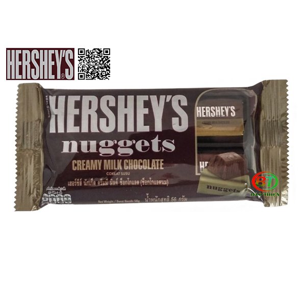 Sô cô la Hershey' Nuggets thanh 56g
