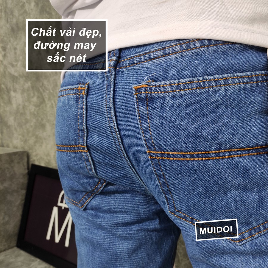 [HCM]Quần jean nam Muidoi Q61 (Xanh đen)