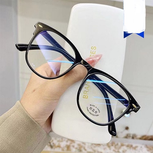 [HCM]Kính Giả Cận Nửa Gọng Nhựa Toàn Phần Màu Đen