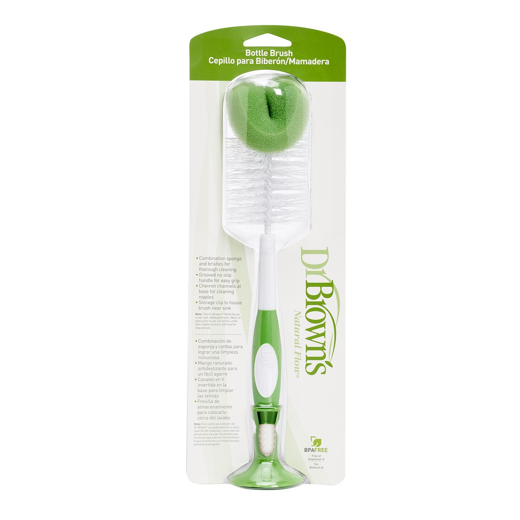 Cọ bình sữa Dr.Brown's siêu mền nhiều màu