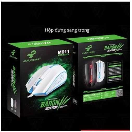 [HCM]Chuột game chuyên dụng đèn led morose( đen)