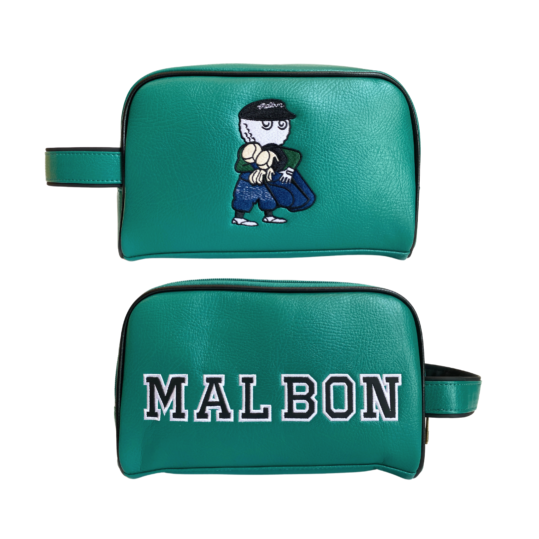 Túi golf cầm tay bằng da 3 màu - pouch bag