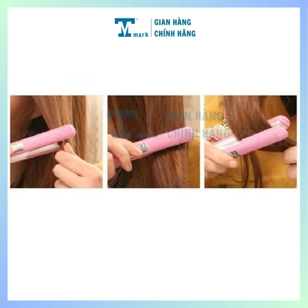 Máy Duỗi Tóc Mini Máy Là Thẳng Tóc Ép Tóc