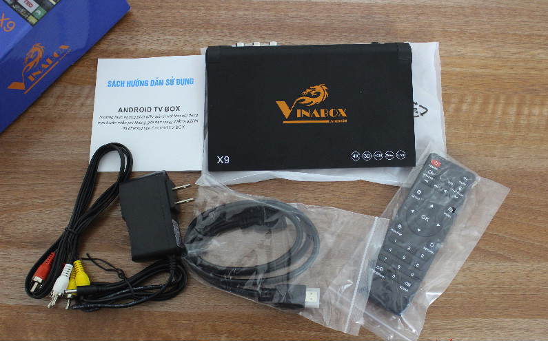 [HCM]VINABOX X9 – RAM 2G ANDROID 7.1.2 NOUGAT HỖ TRỢ GOOGLE ASSISTANT THÔNG MINH