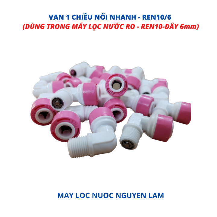 Van 1 Chiều Máy Lọc Nước RO-(Dùng Kết Nối Vào Vỏ Màng RO)