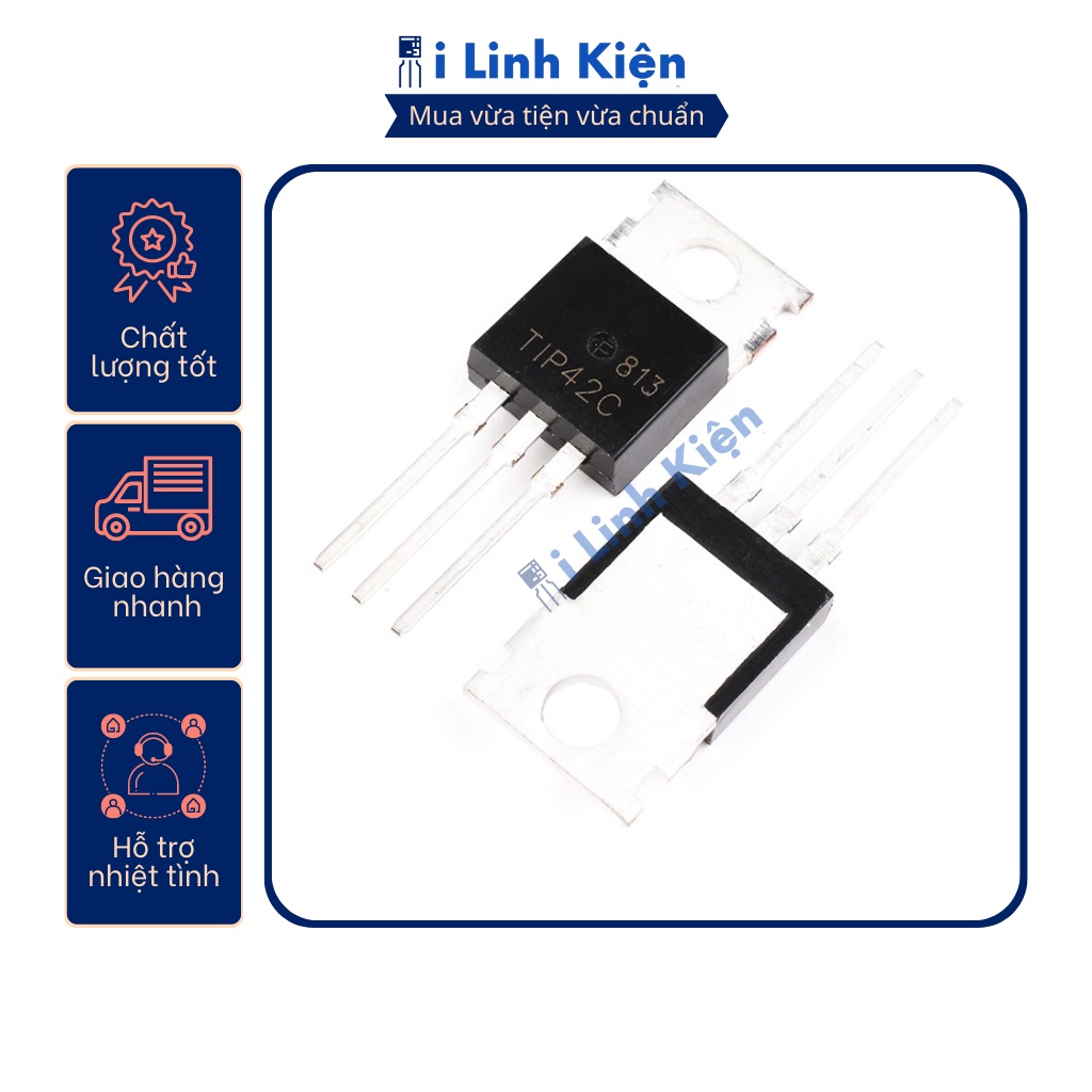 Tip41c tip42c transistor 6a 100v chất lượng cao.