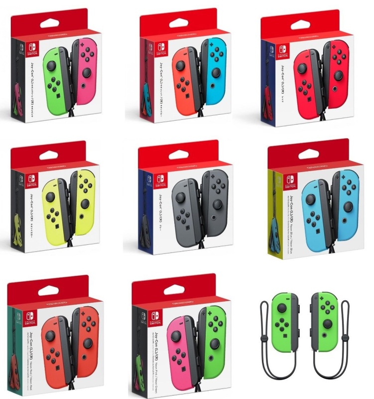 Tay Cầm Chơi Game Nintendo Switch Joy-Con Các Màu Cho Nintendo Switch - Hàng Nhập Khẩu