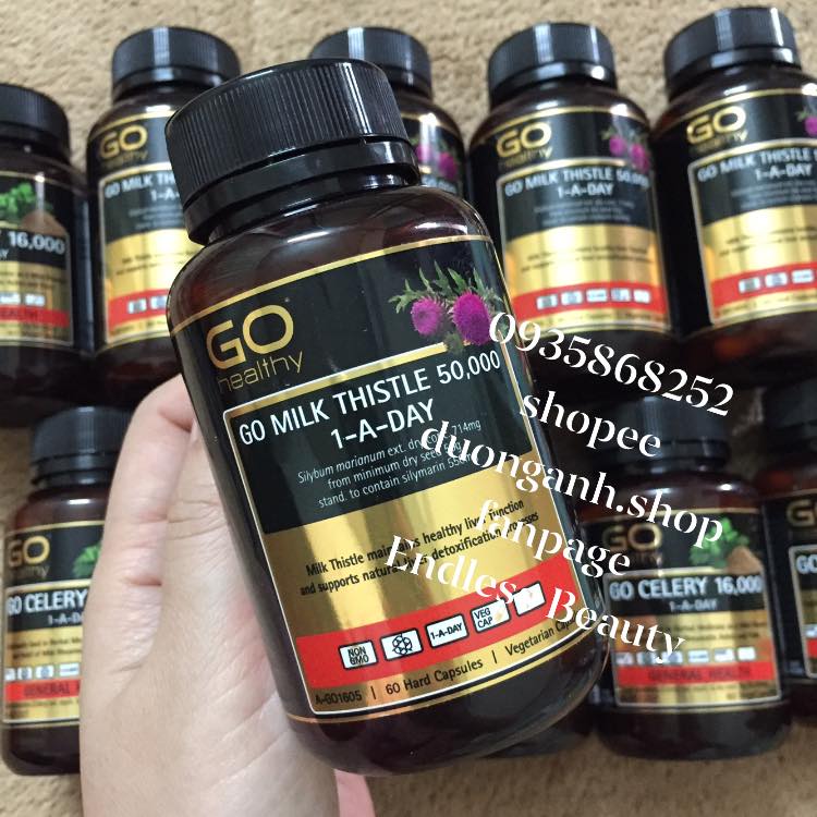 GO Healthy Milk Thistle 50000mg 60 viên
