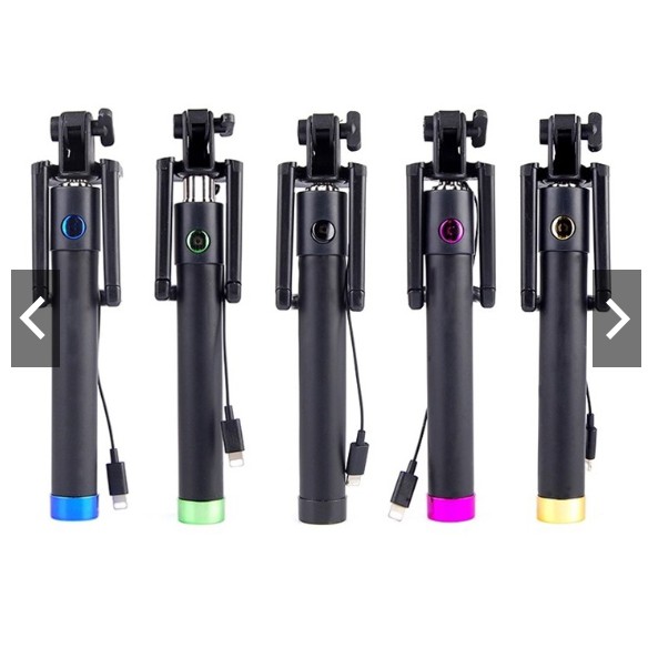 Gậy Tự Sướng Selfie Stick Cổng Lightning Cho Iphone 5/6 and cổng 3.5 cho Android