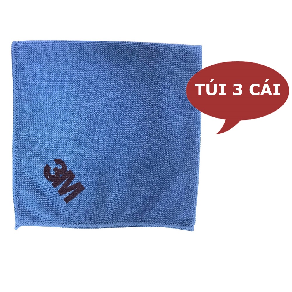 3M Khăn microfiber SQ21 36x36cm - 3 cái