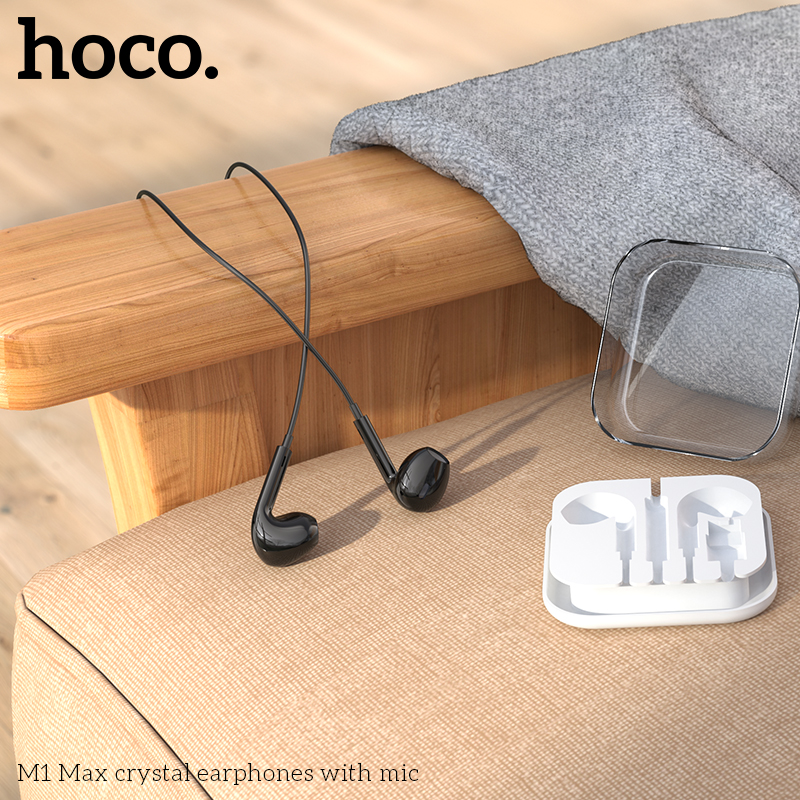 Tai nghe nhét tai Hoco M1 Max cổng 3.5 (màu Random) - Nhất Tín Computer