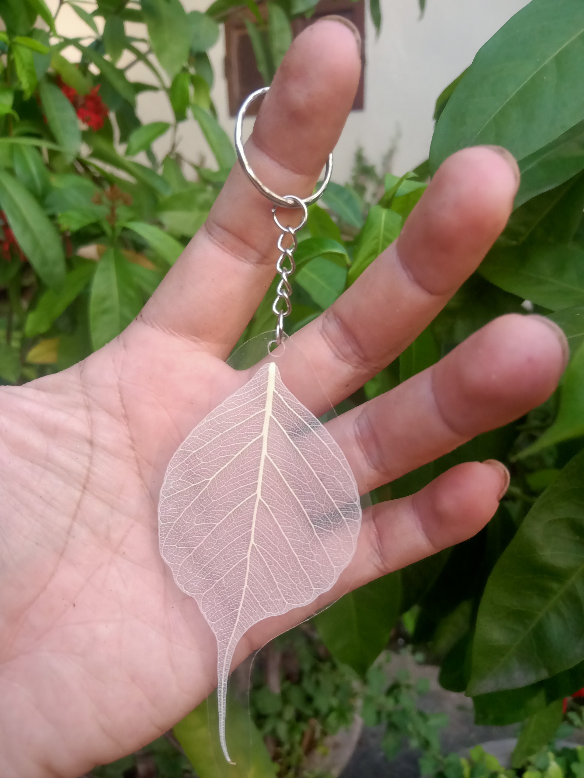 Móc khóa lá bồ đề món quà ý nghĩa