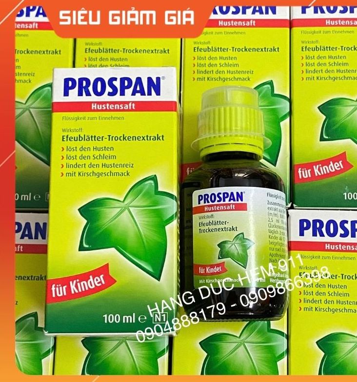 Siro ho Propan cho bé 100ml nội địa Đức