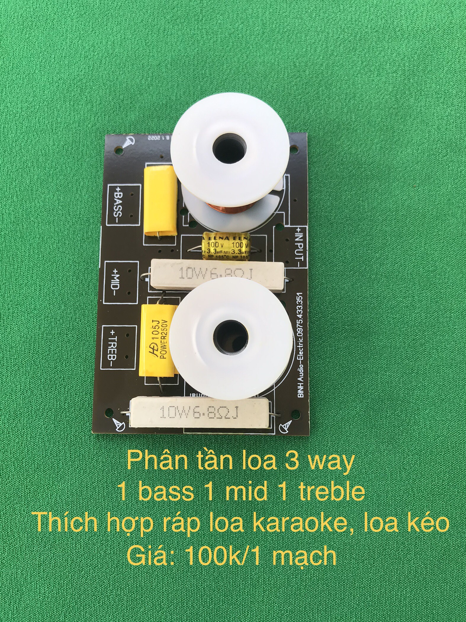 Mạch phân tần 3 way