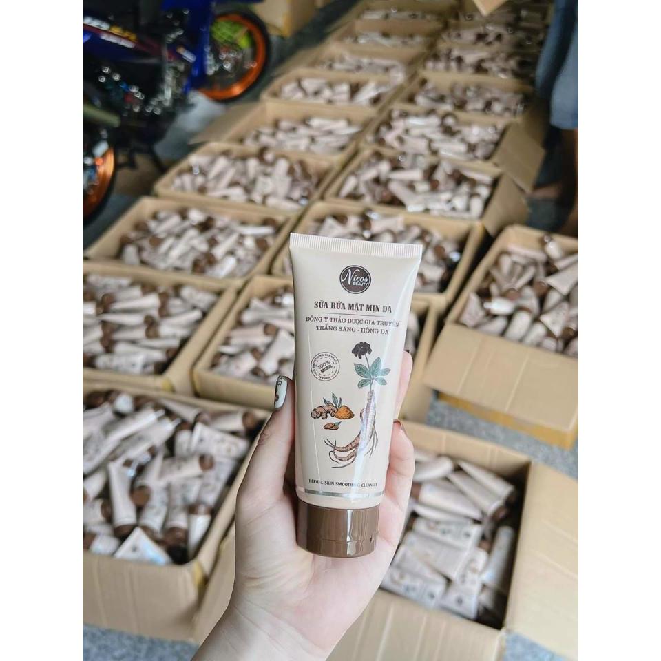 Sữa rửa mặt nicos nhân sâm
