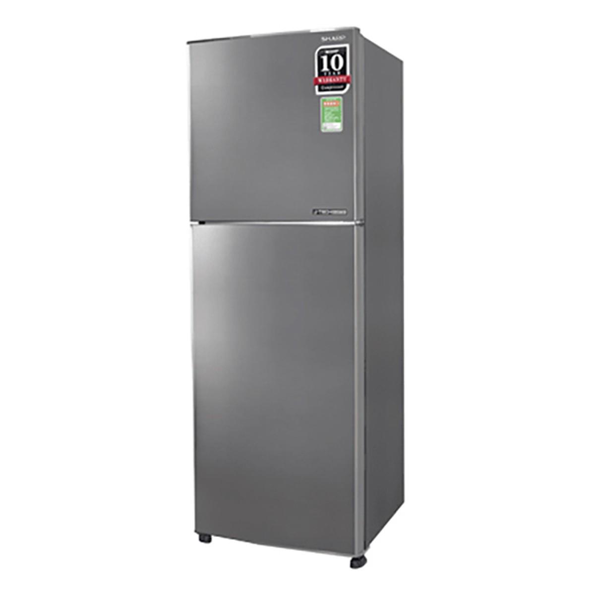 Tủ Lạnh Inverter Sharp SJ-X251E-SL (224L) - Xám Nhạt