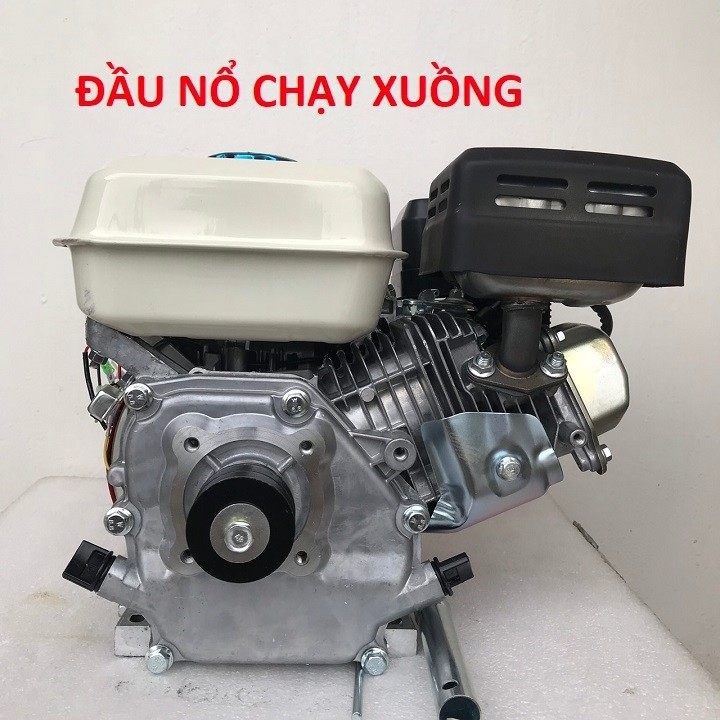 Máy bơm nước chạy xăng Honda GX200 6HP, Công suất thực 6.5HP / 3,600 v/p, Mức tiêu hao nhiên liệu 1.7 lít/ giờ, Loại nhiên liệu Xăng không chì có chỉ số octan 92 trở lên