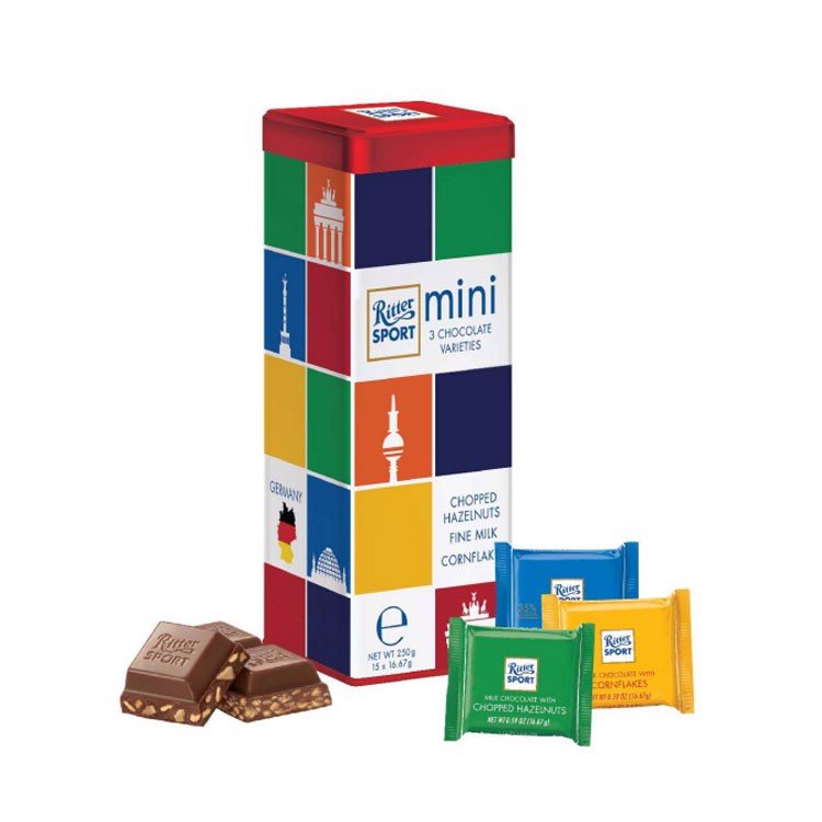 Socola hỗn hợp Ritter Sport Chocolate Mini Collection 250g