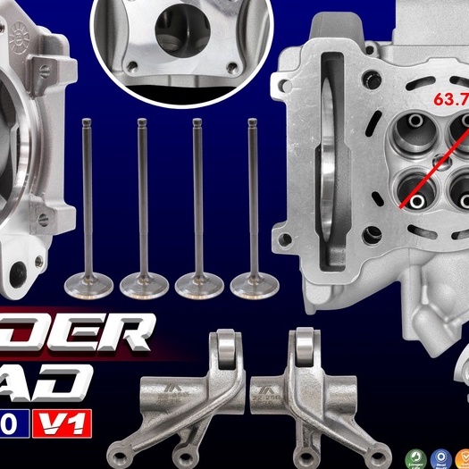 Đầu bò TA RACING / suppap 25-28 EX135 / LC135