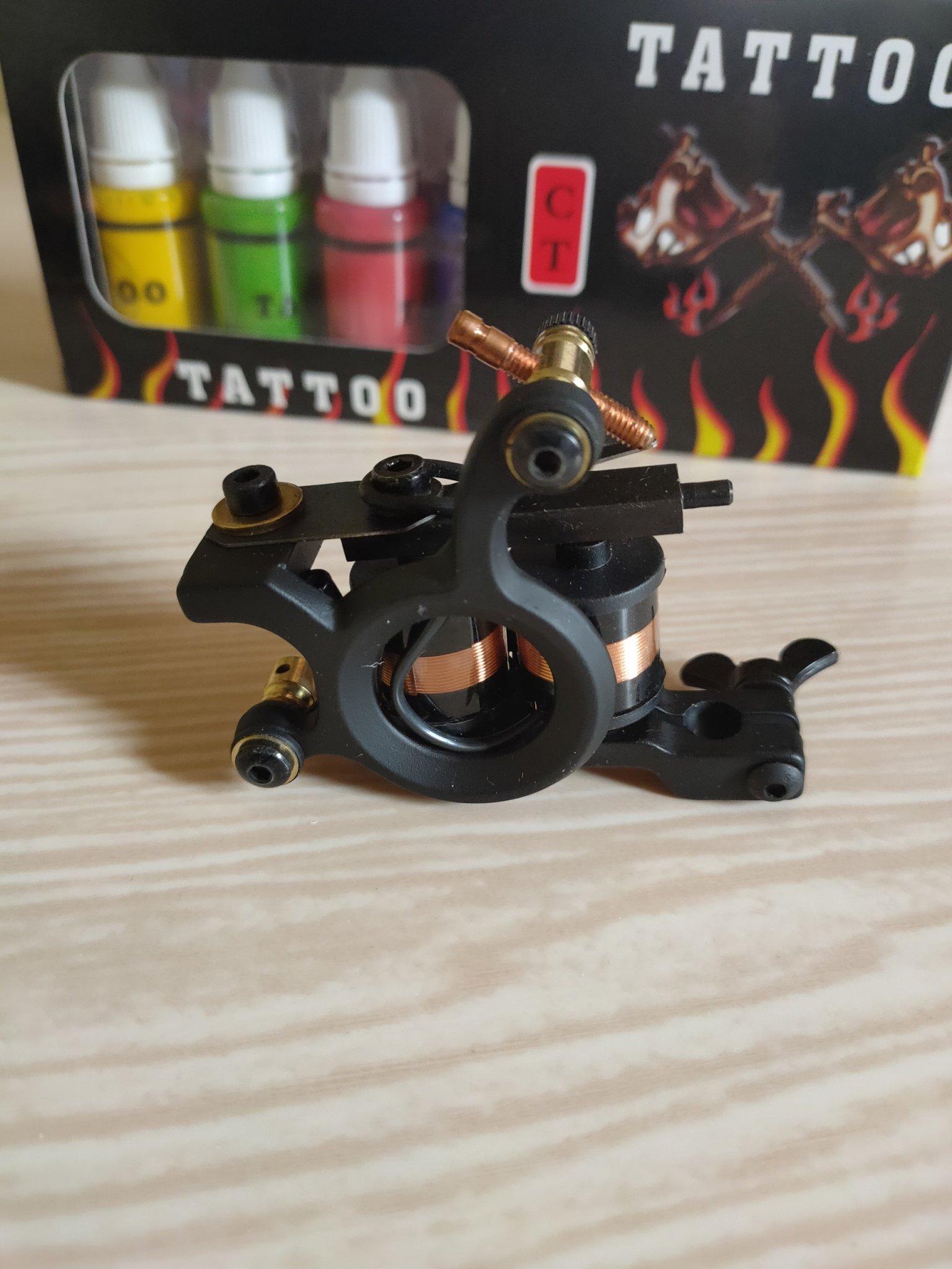 Bộ Combo 2 máy xăm Trung cấp Tattoo mẫu D5 ( hàng có sẵn )