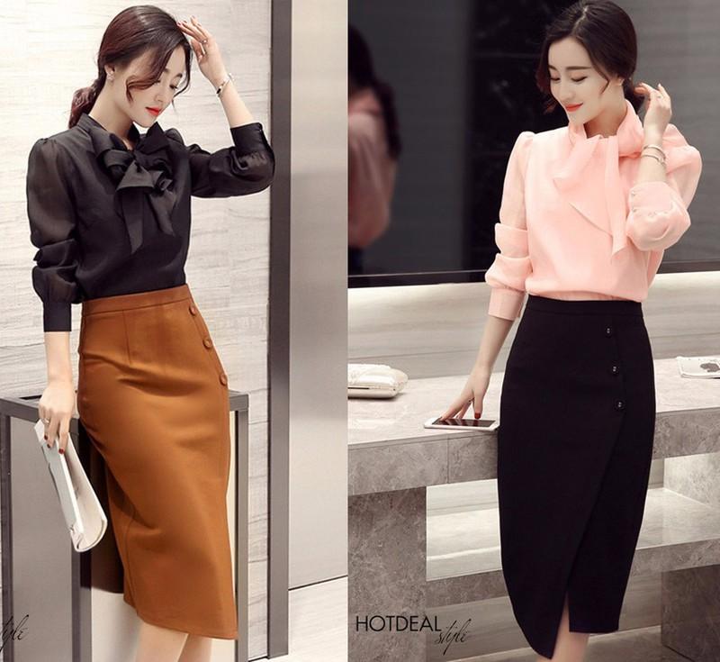 [HCM]Chân váy phối nút ( CÓ ẢNH THẬT)