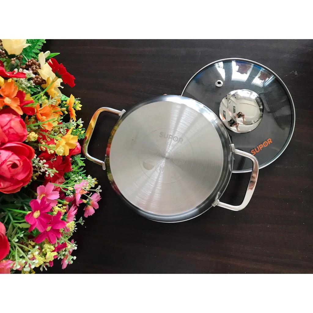 Bộ nồi 3pcs Supor - Inox