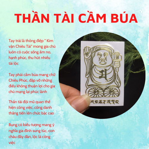 [HCM]LINH PHÙ THẦN TÀI GIỮ CỦA DÁN ĐIỆN THOẠI