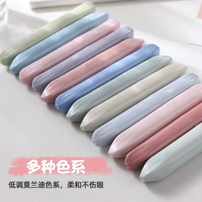 set 4 bút highlight dạ quang monet