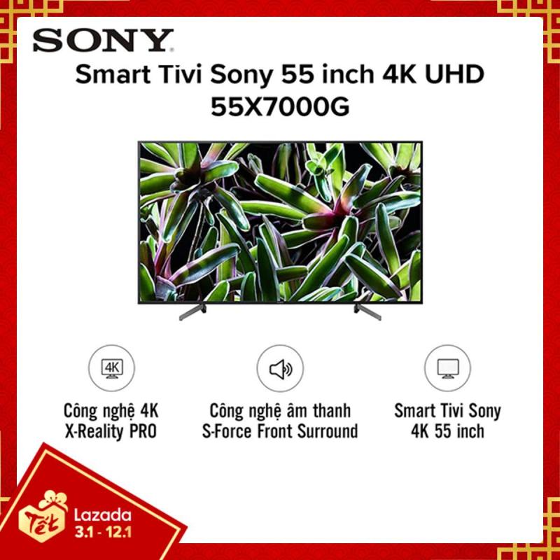 Bảng giá Smart Tivi Sony 55 inch 4K UHD 55X7000G - Hàng Phân Phối Chính Hãng, Hệ điều hành Linux OS