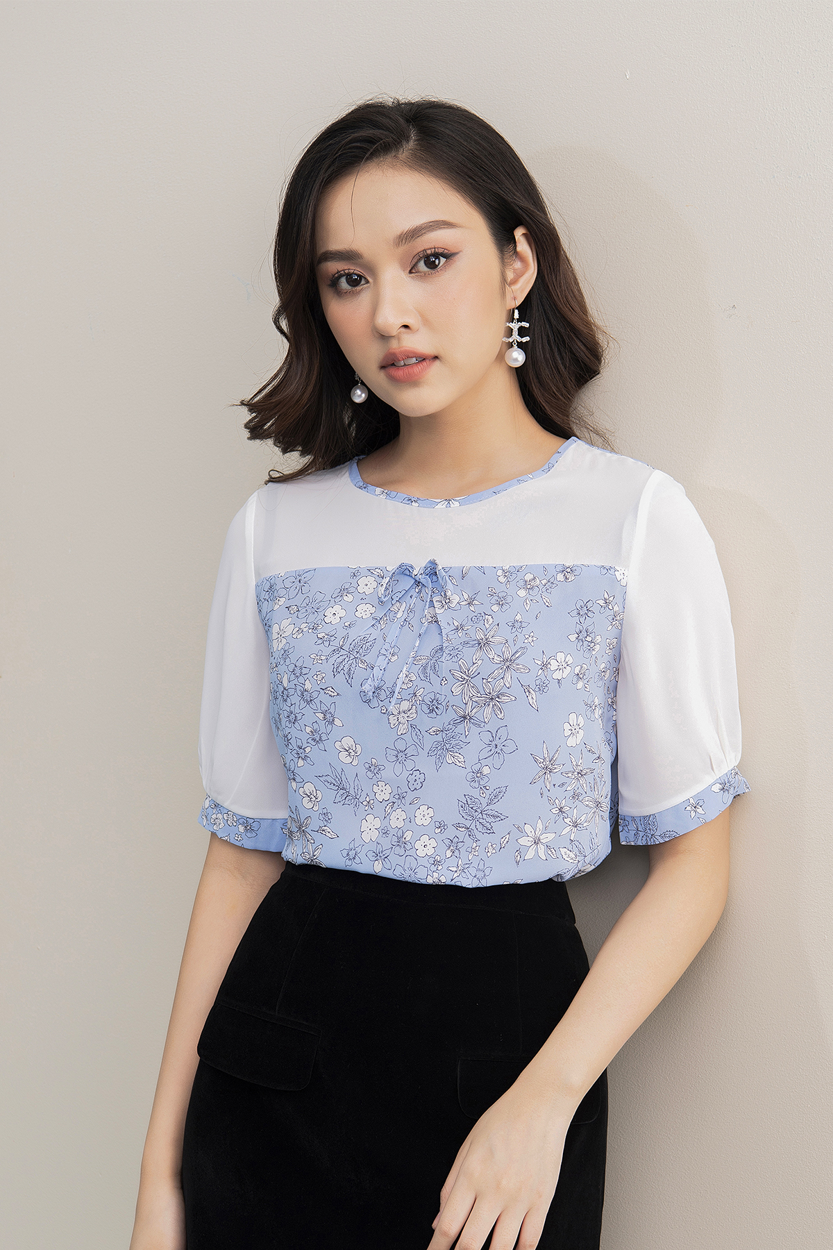 Áo sơ mi nữ luperi lfsm185 dáng suông họa tiết, áo sơ mi tay lỡ, áo sơ mi kiểu nữ, áo sơ mi nữ đẹp, áo sơ mi tay ngắn nữ, áo sơ mi nữ đẹp lfsm185