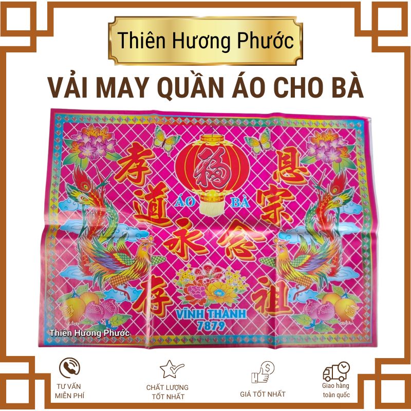 Áo ông bà vải may quần áo cho bà, ông loại đẹp