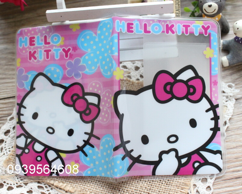 [HCM] Bìa Bọc Hộ Chiếu - Passport Plastis Dẻo Hello Kitty