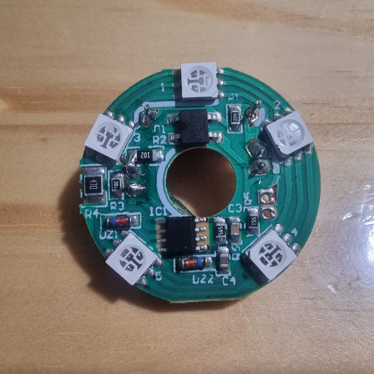 Bộ mạch Led đổi màu . đèn thờ siêu sáng.