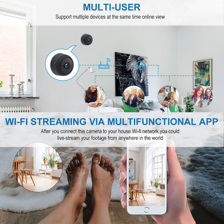 (New 2023) Camera Mini Wifi A9s FULL HD 1080P, Camera Mini A9, Camera Giám Sát An Ninh, Camera Wifi, Tầm Nhìn Ban Đêm Camera Siêu Nhỏ Giám Sát Không Dây, theo Dõi Từ Xa Pro quay phim, ghi âm, chụp hình chất lượng Full HD 1080p- Bảo Hành 12 Tháng